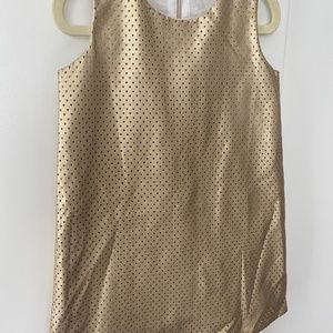 'Egg' girls gold dress